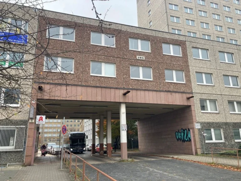 L'entrée de la Stasi
